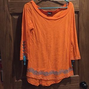 Cruel Girl 3/4 sleeve top